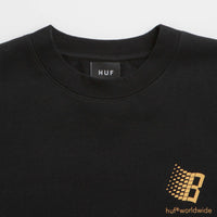 HUF x Bronze 56K Crewneck Sweatshirt - Black thumbnail