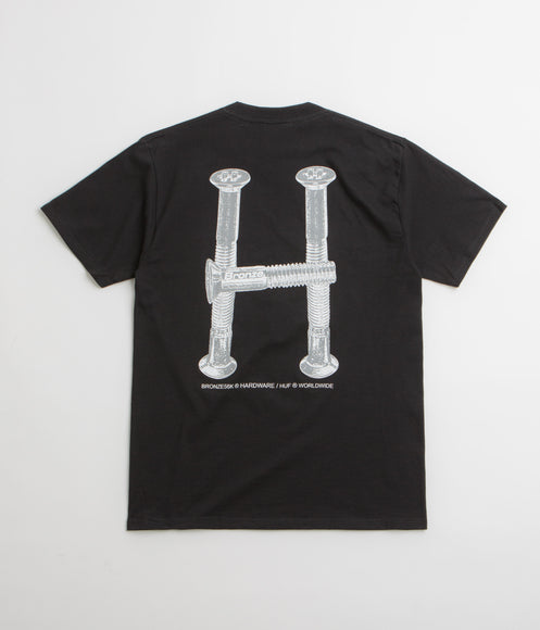 HUF x Bronze 56K H Bolts TT T-Shirt - Black