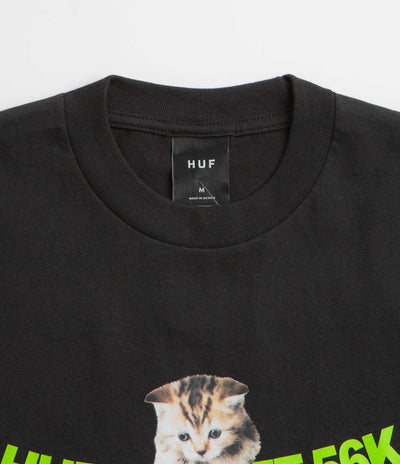 HUF x Bronze 56K Hang In There T-Shirt - Black