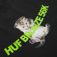 HUF x Bronze 56K Hang In There T-Shirt - Black thumbnail