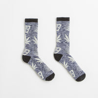 HUF x Bronze 56K Plantlife Marled Socks - Black thumbnail