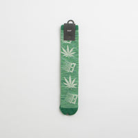 HUF x Bronze 56K Plantlife Marled Socks - Green thumbnail