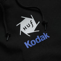 HUF x Kodak Invention Hoodie - Black thumbnail