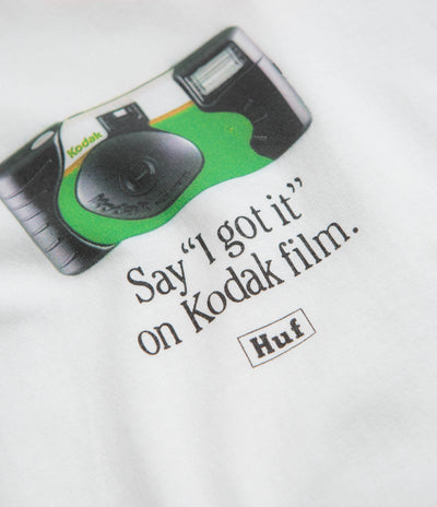 HUF x Kodak Power Flash T-Shirt - White