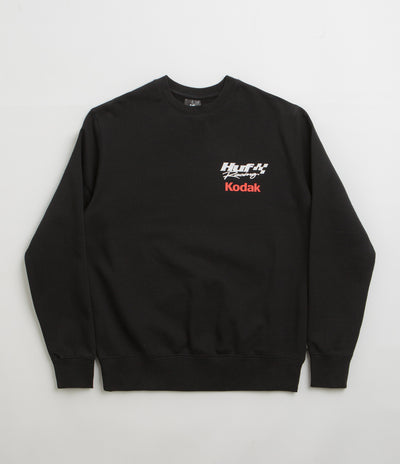 HUF x Kodak Ride The Lightning Crewneck Sweatshirt - Black