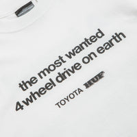 HUF x Toyota Legend Returns T-Shirt - White thumbnail