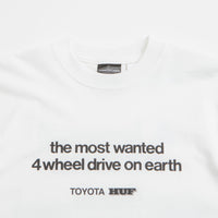 HUF x Toyota Legend Returns T-Shirt - White thumbnail