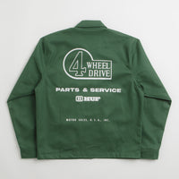 HUF x Toyota Parts & Service Jacket - Forest Green thumbnail