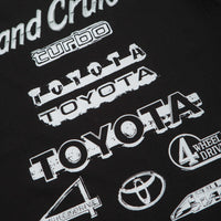 HUF x Toyota Rosetta T-Shirt - Black thumbnail