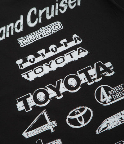 HUF x Toyota Rosetta T-Shirt - Black