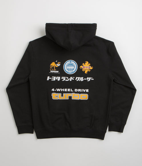 HUF x Toyota Sahara Rally Hoodie - Black