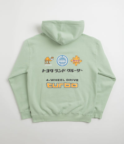 HUF x Toyota Sahara Rally Hoodie - Spring Green