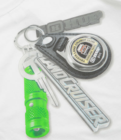 HUF x Toyota Shine Keychain T-Shirt - White