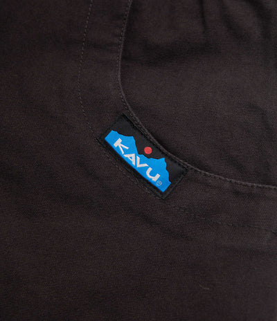 Kavu Chilli Flex Shorts - Black Licorice