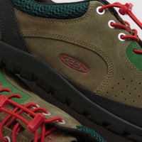 Keen Jasper Rocks Shoes - Dark Olive / Ponderosa Pine thumbnail