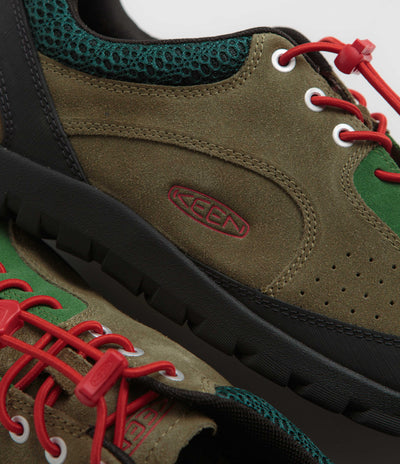 Keen Jasper Rocks Shoes - Dark Olive / Ponderosa Pine