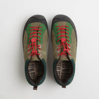 Keen Jasper Rocks Shoes - Dark Olive / Ponderosa Pine thumbnail