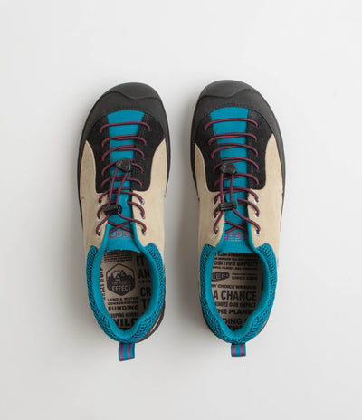 Keen Jasper Rocks Shoes - Safari / Fjord Blue