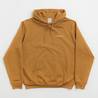 Last Resort AB Atlas Monogram Hoodie - Golden Brown / White thumbnail