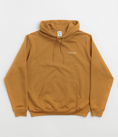 Last Resort AB Atlas Monogram Hoodie - Golden Brown / White