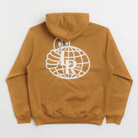 Last Resort AB Atlas Monogram Hoodie - Golden Brown / White thumbnail