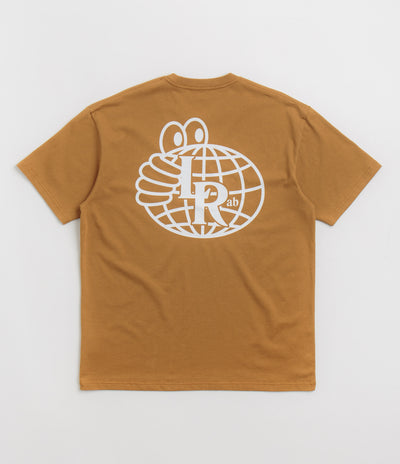 Last Resort AB Atlas Monogram T-Shirt - Golden Brown / White