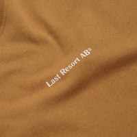 Last Resort AB Atlas Monogram T-Shirt - Golden Brown / White thumbnail