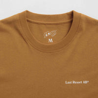 Last Resort AB Atlas Monogram T-Shirt - Golden Brown / White thumbnail