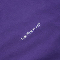 Last Resort AB Atlas Monogram T-Shirt - Heliotrope / White thumbnail