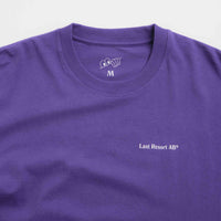 Last Resort AB Atlas Monogram T-Shirt - Heliotrope / White thumbnail