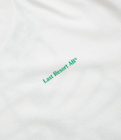 Last Resort AB Atlas Monogram T-Shirt - White / Kelly Green