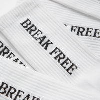 Last Resort AB Break Free Socks (3 Pack) - White / Black thumbnail