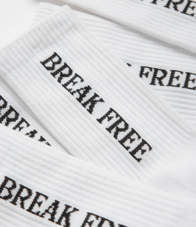 Last Resort AB Break Free Socks (3 Pack) - White / Black