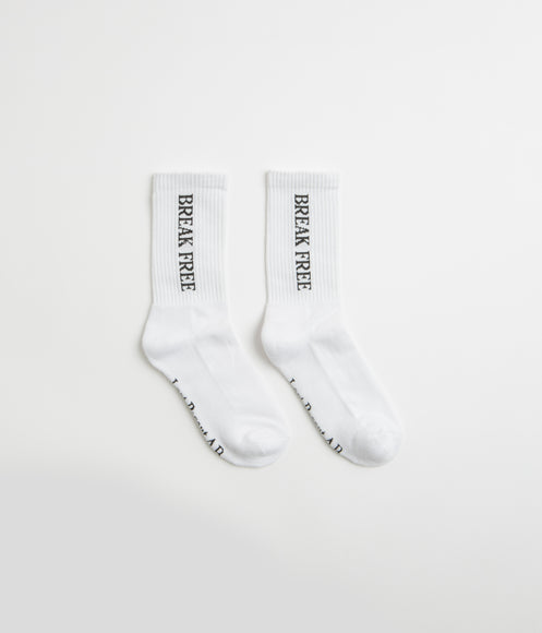 Last Resort AB Break Free Socks - White / Black