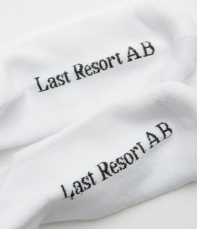 Last Resort AB Break Free Socks - White / Black