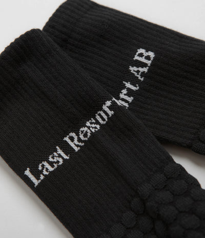 Last Resort AB Bubble Socks - Black / White