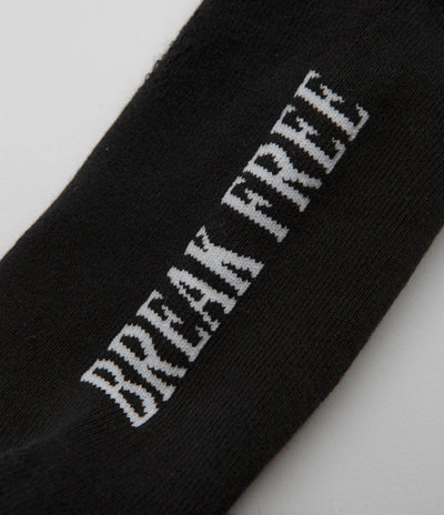 Last Resort AB Bubble Socks - Black / White