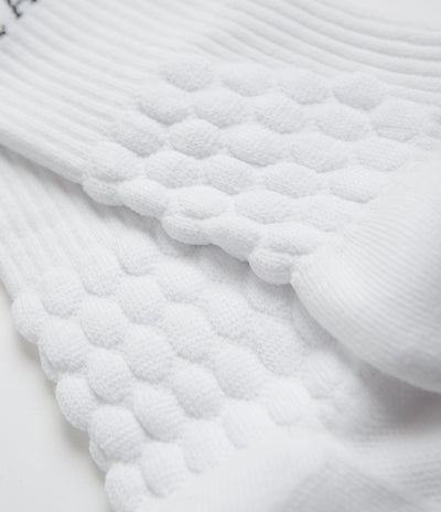 Last Resort AB Bubble Socks - White / Black