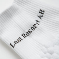 Last Resort AB Bubble Socks - White / Black thumbnail