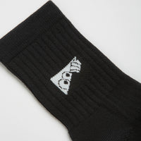 Last Resort AB Dress Socks - Black / White thumbnail