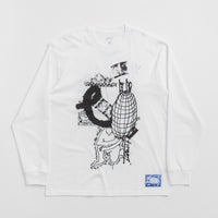 Last Resort AB Fig 16 Long Sleeve T-Shirt - White / Black thumbnail