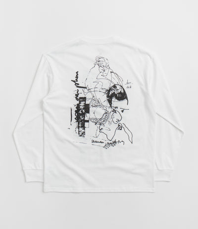 Last Resort AB Fig 16 Long Sleeve T-Shirt - White / Black