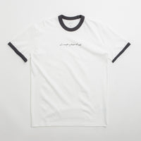 Last Resort AB Signature Ringer T-Shirt - White / Black thumbnail