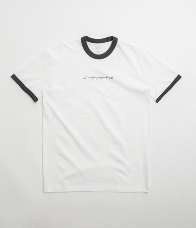 Last Resort AB Signature Ringer T-Shirt - White / Black