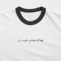 Last Resort AB Signature Ringer T-Shirt - White / Black thumbnail