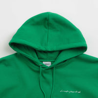 Last Resort AB x Julian Smith Heads Hoodie - Kelly Green / White thumbnail