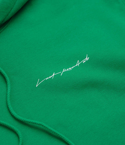 Last Resort AB x Julian Smith Heads Hoodie - Kelly Green / White