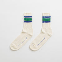 Last Resort AB x Julian Smith Retro Socks - Kelly Green thumbnail