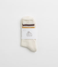 Last Resort AB x Julian Smith Retro Socks - Yellow