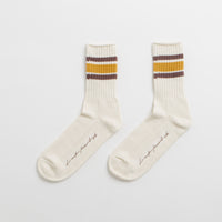 Last Resort AB x Julian Smith Retro Socks - Yellow thumbnail